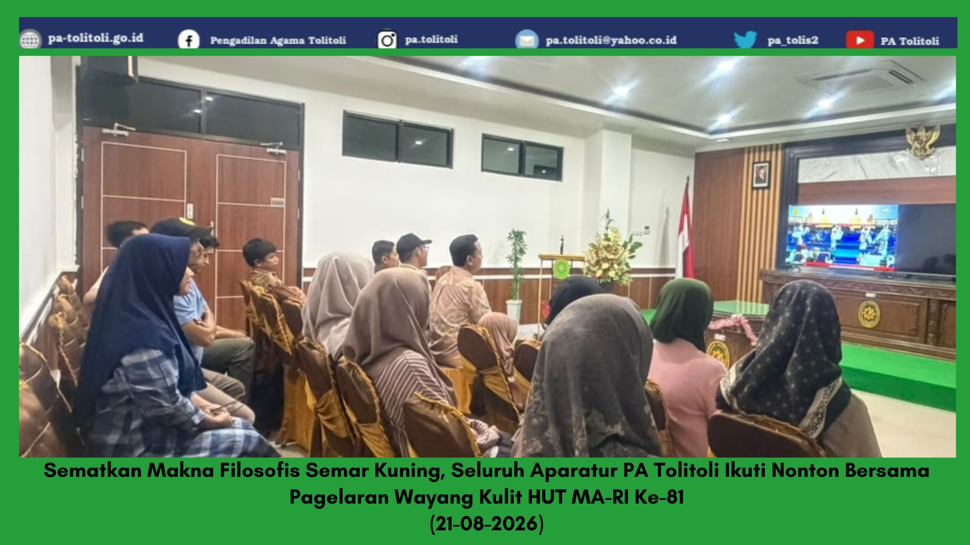 Wayang Semar Kuning 2