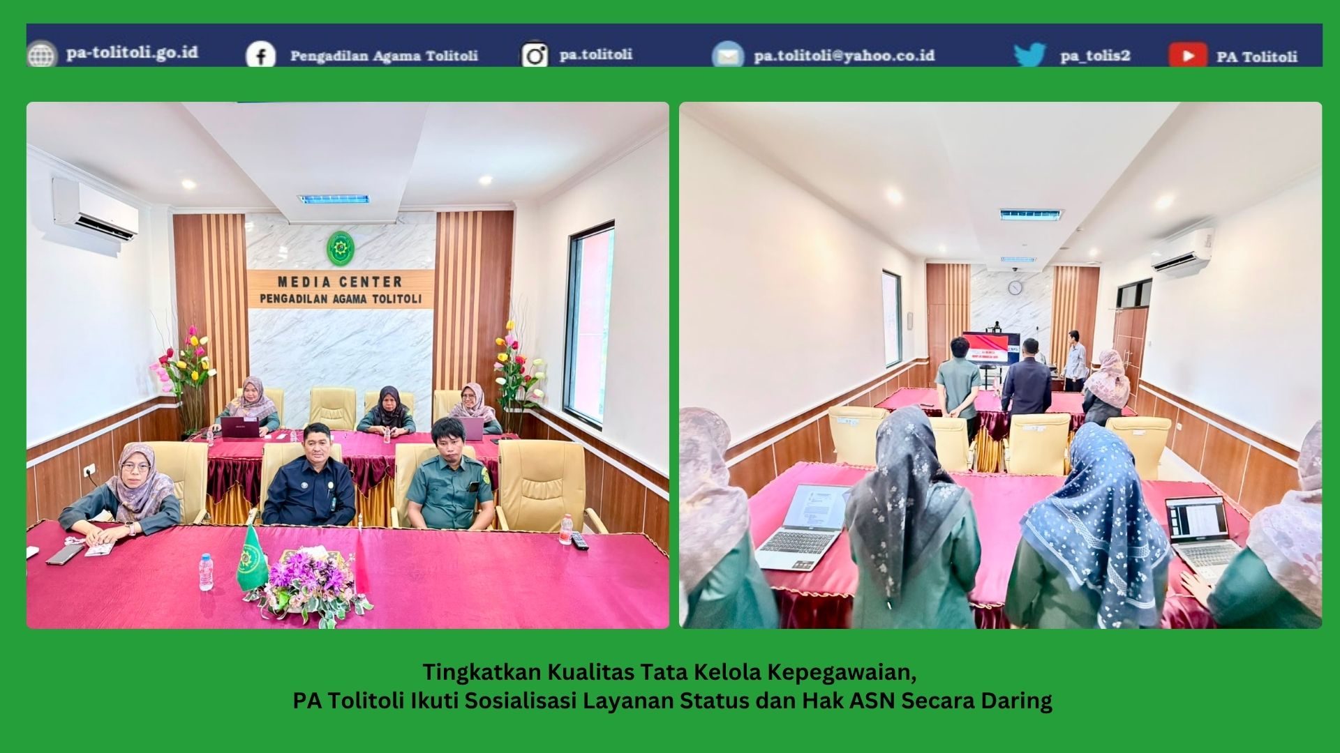 kegiatan pembinaan BKN Taspen