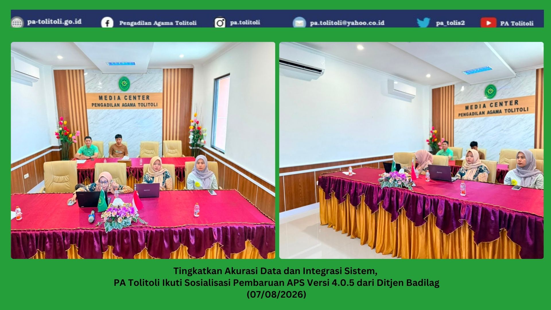 sosialisasi pembaruan APS V4.0.5