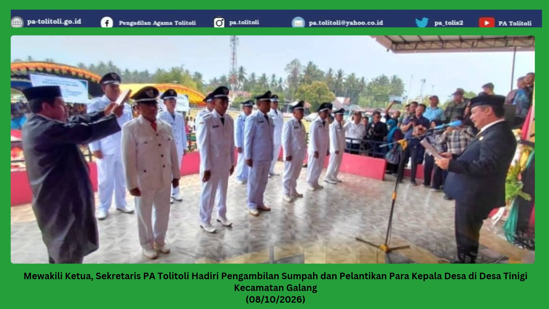 Pelantikan Kades